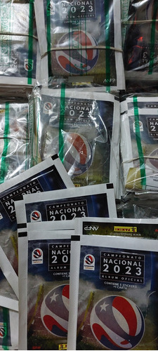 Imagen 2 de 2 de Packs De 20 Sobres Campeonato Nacional 2023 Chile