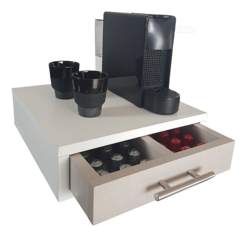 Mueble Cajón De Guardado Y Almacenamiento D Cápsulas De Café