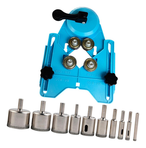 Bit Holesaw Jig Posição Da Copa De Sucção Única Azul