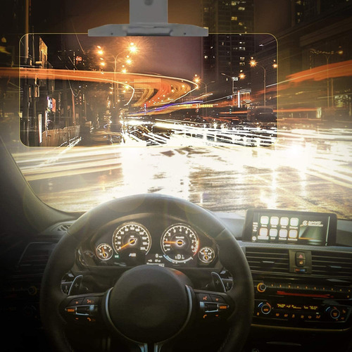 Visor Acrílico Hd De Día Y Noche Para Coche, Filtro Polariza