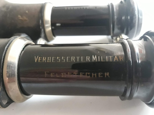 Binóculo Militar Alemão 1900s Verbesserter Militär Feldstech