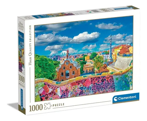 Clementoni Rompecabezas De 1000 Piezas - Park Güell - Barcel | Cuotas ...