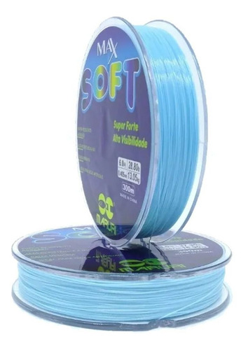 Linha Maruri Max Soft 0,467mm Azul - 300m
