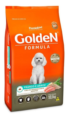 Ração Golden Formula Cães Adultos Mini-bits Frango E Arroz