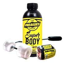 Comprar Super Body Probasics Negro + Maneral Con Rodillo