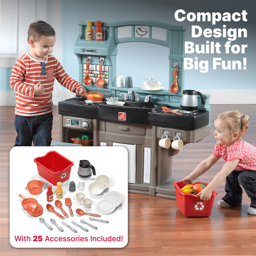 Kitchen Playset Step2 Best Chefs Kids Com Luzes E Sons
