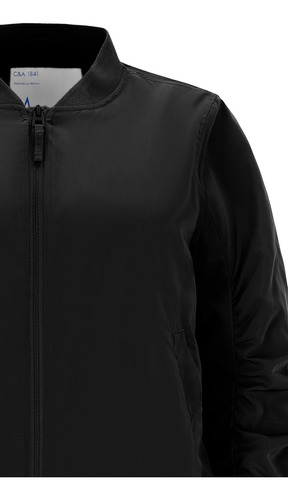 Imagen 3 de 6 de Chamarra Estilo Bomber De Mujer C&a (3015560)