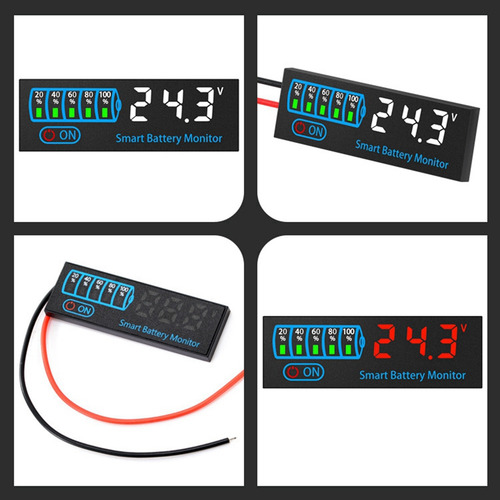 Prueba De Batería Ácida 18650 Li-ion Lipo Litio 7-55 V Nivel