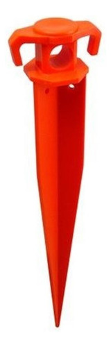 Wellington Cordage Gs11 Ground Stake, Orange, 11  