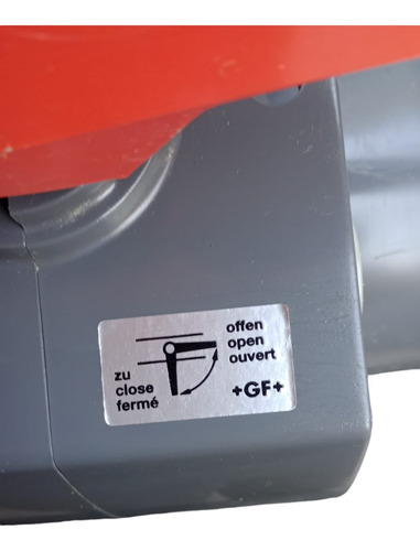 Valvula Esferica Pvc 6 Bridada George Fischer Gv-104