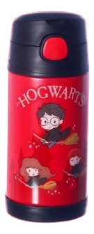 Garrafa Infantil Click Com Canudo Harry Potter 300ml