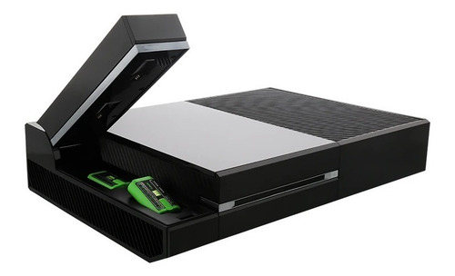 Imagen 1 de 6 de Estación De Carga Control Xbox One Original + 2 Bateras.