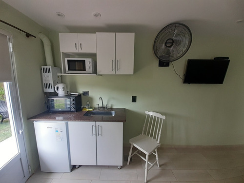 Imagen 8 de 13 de Departamento Para 2 Pers. A 150 Del Mar Jardin Parrilla Es