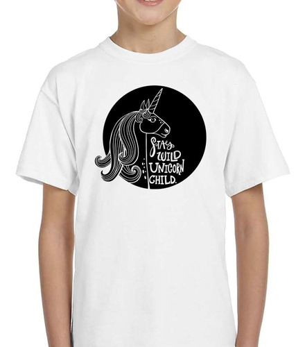 Remera De Niño Star Wild Unicorn Child Circ M1