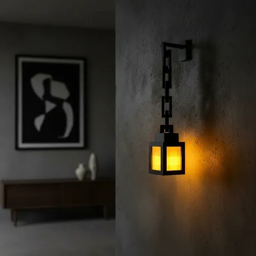 Luminária Abajur Lampião Mine Pixel Decorativa Brinquedo