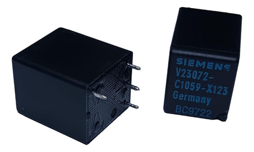 Rele 12vdc V23072-c1059-x123 Siemens (4 Pinos) Emb. C/ 5 Pçs
