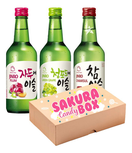 Pack Soju Box Soju Coreano