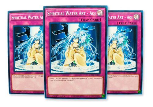 Yugi-oh! Spiritual Water Art Aoi Sdch-en031 Comun