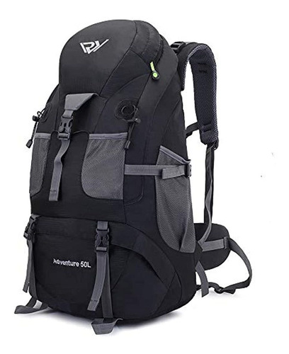 Morral De Senderismo 50l Ligera, Negro-gris, Russel Molly