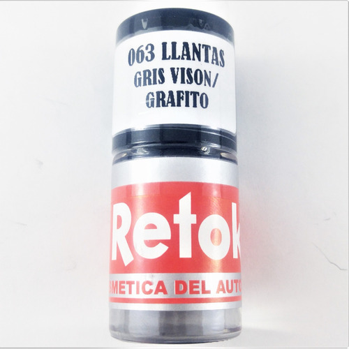 Pintura Retoke Llantas Gris Vison Grafito 