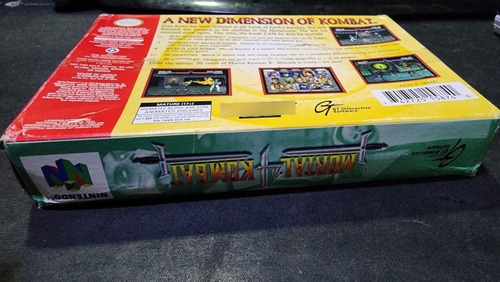 Jogo Nintendo N64 Mortal Kombat 4 (Usado)