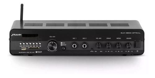 Amplificador Receiver Multiuso Frahm Slim 3200 Optical