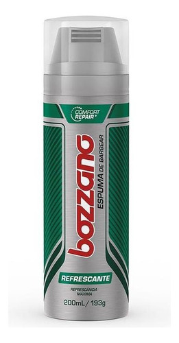 Espuma de Barbear Bozzano Refrescante Frasco 193g