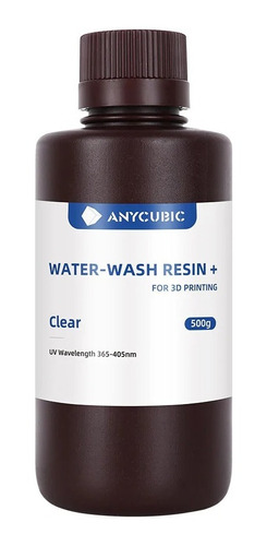 Resina Fotosensible Uv Anycubic 500g Lavable En Agua