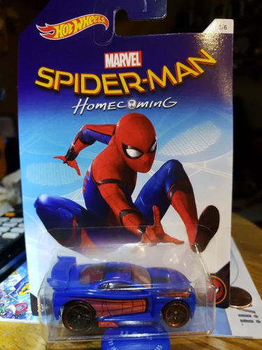 Hot Wheels Marvel Spider-man Homecoming 1/6 Power Rage 2016
