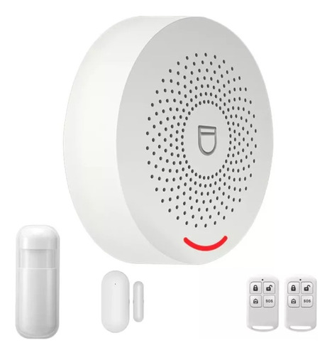 Kit De Alarma Wifi + 1 Sensor Movimiento 