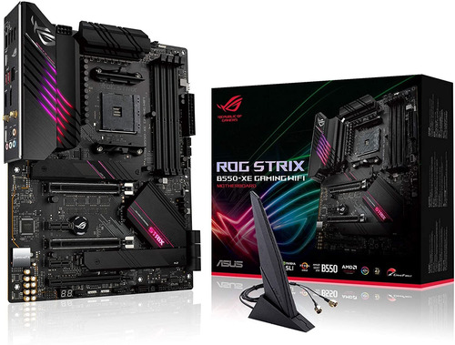 Atx Gaming Motherboard Asus Rog Strix B550-xe Pcie 4.0 