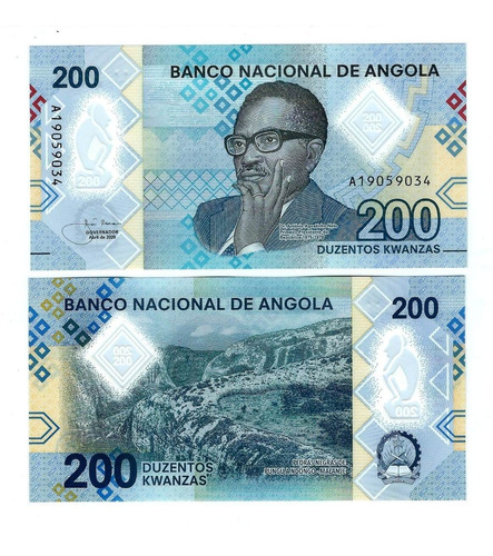 Angola - Billete 200 Kwanzas - Polímero - Unc