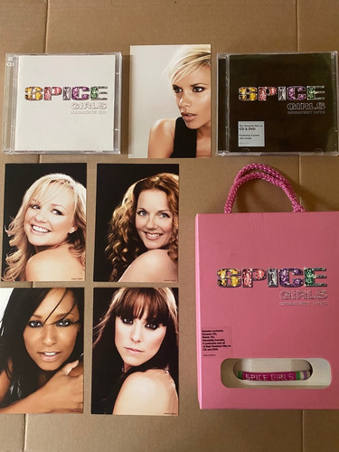 Spice Girls Greatest Hits Boxset Edición Limitada 3 Cd + Dvd