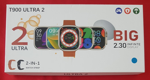 Reloj Smart Watch T900 Ultra 2. 2024. Trae Dos Correas.