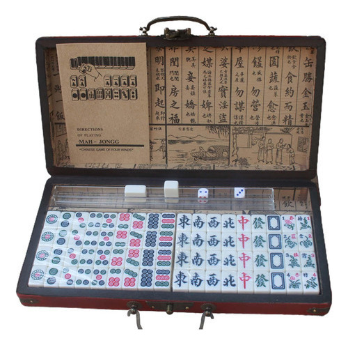 Juego De Fichas De Mahjong Juegos Tradicionales Entretenimie