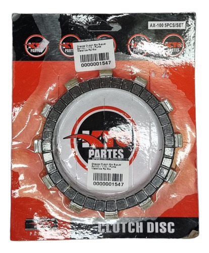 Discos Clutch Suzuki Ax100 -115 Punta Metalica Kto