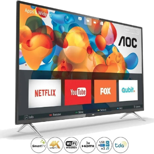 Smart Tv Aoc 50 4k Uhd 50u6295/77