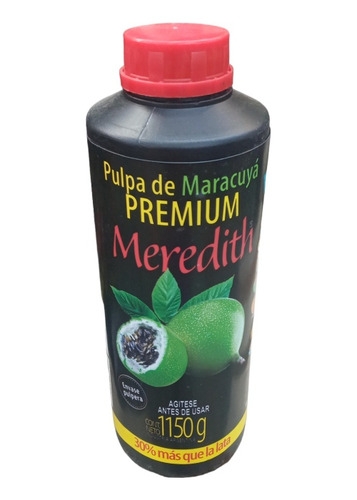 Pulpa De Maracuyá Meredith Premium De 1150g, Pack 3u