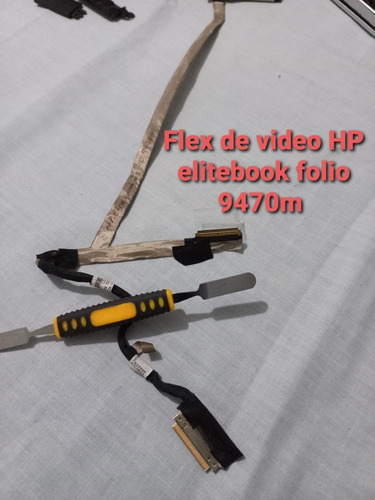 Flex De Video Y Cámara Web Para Hp Elitebook Folio 9470m 