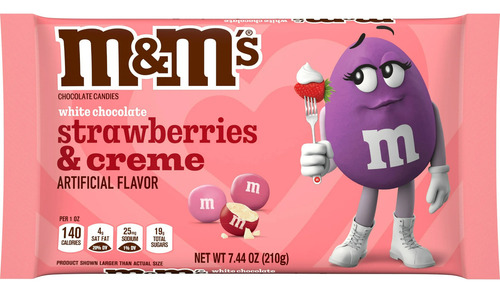 M&m's Strawberries & Creme San Valentin 210g Americano