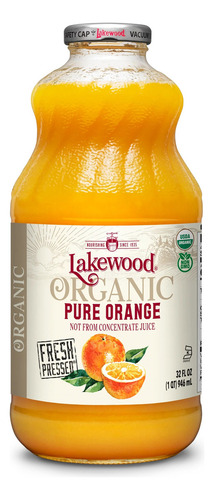 Lakewood Organic Orange Juice 946ml