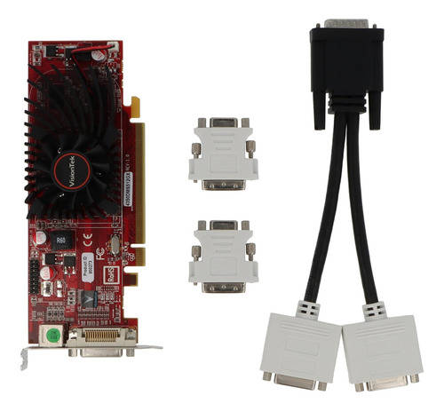 Visiontek Radeon 4350 Sff 512mb Ddr2 (2x Dvi-i, Tv Out) Con