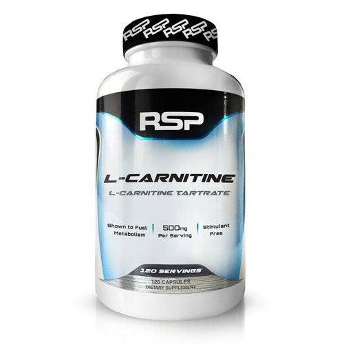 Suplemento L-carnitina De 500mg Rsp Nutrition X 120