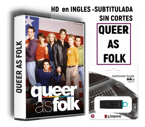 Queer As Folk Hd Ingles/subtitulada Sin Cortes En Usb