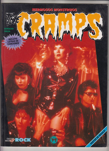 Punk Rock The Cramps Libro Con Poster Por Ignacio Julia 1994