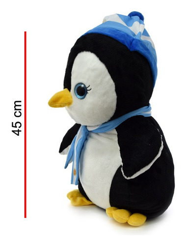 Peluche Pingüino Argentino 45cm- Orig. Phi Phi Toys