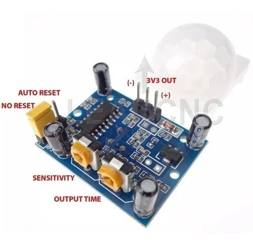 5 X Módulo Sensor Presença Movimento Pir Hc-sr501 P\ Arduino