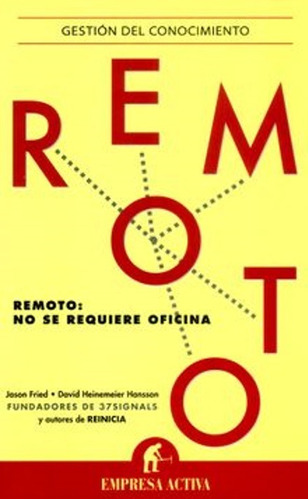 Remoto - Jason Fried  - Libro Original