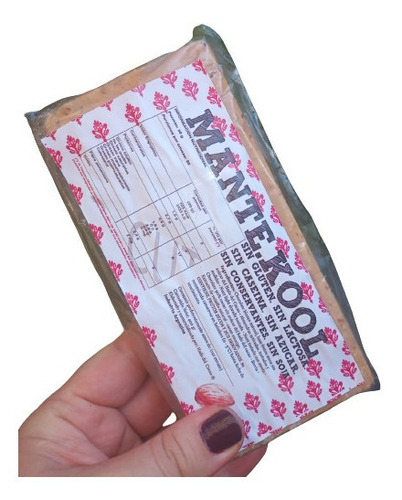 Imagen 1 de 10 de Postre Mantecol 100% Almendra , Sin Azucar Ni Mani Aplv Keto