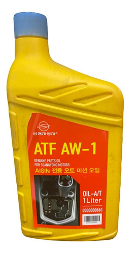  Aceite Caja Atf Aw-1 6 A/t Ssangyong 1 L